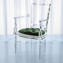  3.31166 - Marilyn Acrylic Arm Chair-Emerald Green